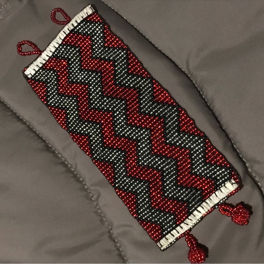 90s/Y2K Wide Beaded Bracelet - Picture 4 of 5